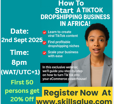 Tiktok dropshipping in Africa